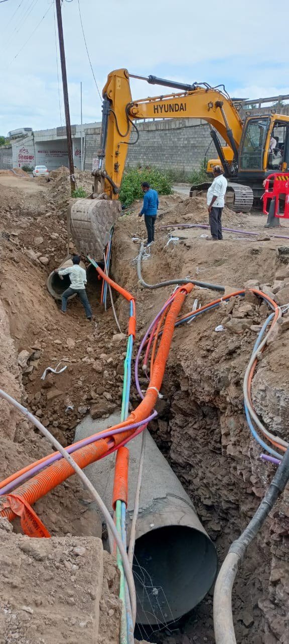 Underground Utilities Trenching